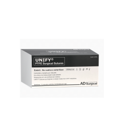 3-0 x 18" Unify PTFE Sutures with PS-3 Needle - 12/Box (M-F318R16) AD Surgical