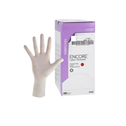 Size 5-1/2 ENCORE Latex Textured, Sterile Surgical Gloves, 200 Pairs/Case, (5785000) Ansell