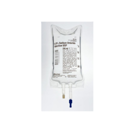 0.9% Sodium Chloride for Injection in 250mL Viaflex Plastic Container - 36/Case (2B1322Q)