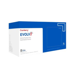 Small Evolve 300 Nitrile Powder-Free Exam Glove - 3,000/Case (CR3306) Cranberry USA, Inc. Small Evolve 300 Nitrile Powder-Free Exam Glove - 3,000/Case (CR3306) Cranberry USA, Inc.