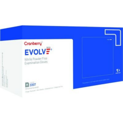 Medium Evolve 300 Nitrile Powder-Free Exam Glove - 3,000/Case (CR3307) Cranberry USA, Inc. Medium Evolve 300 Nitrile Powder-Free Exam Glove - 3,000/Case (CR3307) Cranberry USA, Inc.