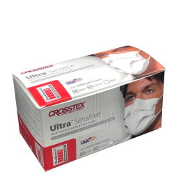 White Level 3 Ultra Sensitive Earloop Mask - 500/Case (GCFCXS) Crosstex International White Level 3 Ultra Sensitive Earloop Mask - 500/Case (GCFCXS) Crosstex International