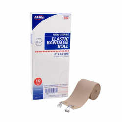 2" x 4-1/2 Yards Elastic Bandage Roll - 50/Case (502) Dukal Corporation