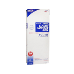 2" x 4-1/2 Yards Elastic Latex-Free Bandage Roll - 50/Case (502LF) Dukal Corporation