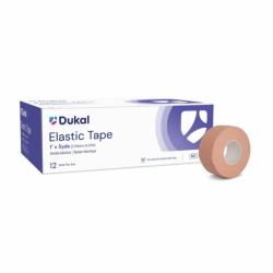 1" x 5 Yards Elastic Tape - 144/Case (E150) Dukal Corporation