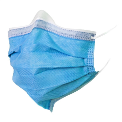 Luminous Blue Vibe ASTM Level 3 BeeSure Face Mask - 50/Box (BE2500) EcoBee, Inc.