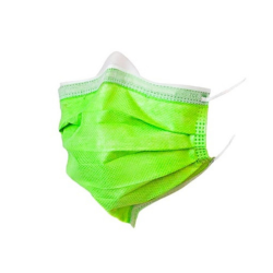 Dazzling Green Vibe ASTM Level 3 BeeSure Face Mask - 50/Box (BE2510) EcoBee, Inc.