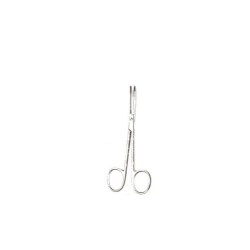 Curved Plastic Surgery Scissors with Blunt/Blunt Points - 12.1cm (104-640) Fine Surgical Instruments