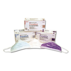 Lavender Level 2 Earloop Face Mask - 50/Box (104-8071) Henry Schein Medical