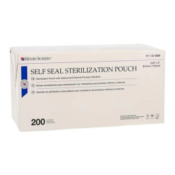 2-1/4" x 4" Self-Seal Sterilization Pouch - 200/Box (1124859) Henry Schein Medical 2-1/4" x 4" Self-Seal Sterilization Pouch - 200/Box (1124859) Henry Schein Medical