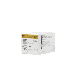 3-0 x 27" Undyed Chromic Gut Suture with C-6 Needle - 12/Box (101-1582) Henry Schein Medical