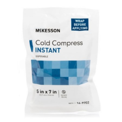 5" x 7" Instant Cold Compress (16-9702) McKesson Corporation