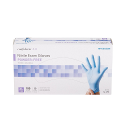 X-Large Confiderm 3.8 Nitrile PF Exam Glove - 100/Box (14-690) McKesson Corporation