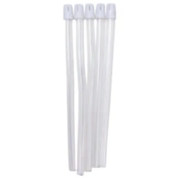 Clear SafeBasics Saliva Ejector with White Tip - 1,050/Case (701) Medicom, Inc.