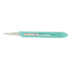 #15 Sterile Safety Scalpel - 10/Box (4-515)