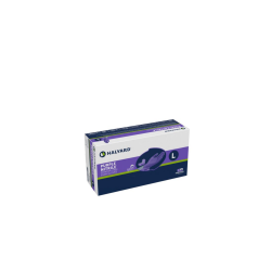 Large Purple Nitrile PF Medical Exam Glove - 100/Box (55083) O&M Halyard Inc.