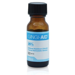 Gingi-Aid® Astringent Solution with 25% Aluminum Chloride in 15mL Bottle (12114) Gingi-Aid® Astringent Solution with 25% Aluminum Chloride in 15mL Bottle (12114)