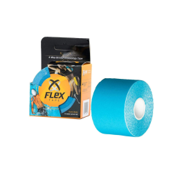 XFlex – Kinesiology Tape Pro 2 inch x 16 ft - Blue, (XFLEXBLUE), Pain Management Technologies, Inc. XFlex – Kinesiology Tape Pro 2 inch x 16 ft - Blue, (XFLEXBLUE), Pain Management Technologies, Inc.
