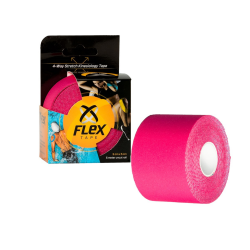 XFlex – Kinesiology Tape Pro 2 inch x 16 ft - Pink, (XFLEXPINK) XFlex – Kinesiology Tape Pro 2 inch x 16 ft - Pink, (XFLEXPINK)