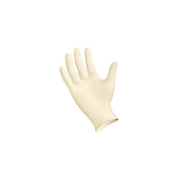 Large Cream SemperCare® PF Stretch Vinyl Gloves - 1,000/Case (SCVNP104)