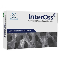 0.5g/2.0cc InterOss Large Particle Anorganic Cancellous Bone Graft (IOLG050) SigmaGraft