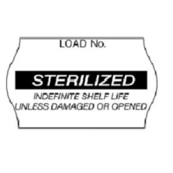 3M Comply Black "Sterilized" Sterilization Load Labels - 12 Rolls/Case (1269BL) 3M Health Care (now Solventum)