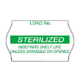 Comply Green "Sterilized" Sterilization Load Labels - 12 Rolls/Case (1269G) 3M Health Care (now Solventum)
