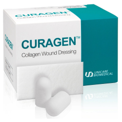 10 x 20mm Curagen Collagen Plug - 10/Box (SA001020)